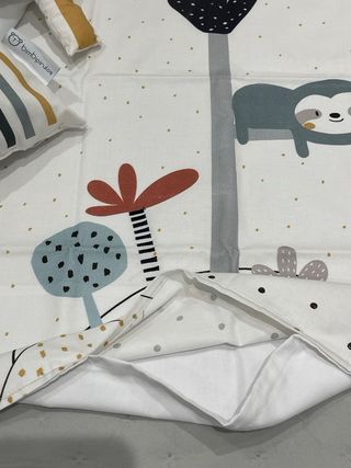 Conjunto mini cuna con peluches