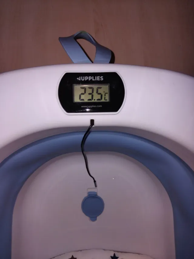 Bañera bebé plegable + cojín estrella