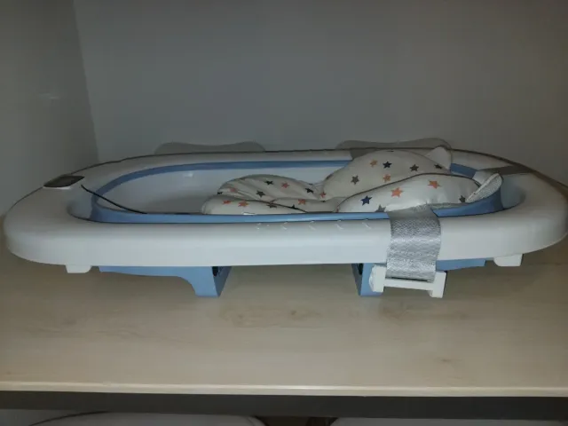 Bañera bebé plegable + cojín estrella