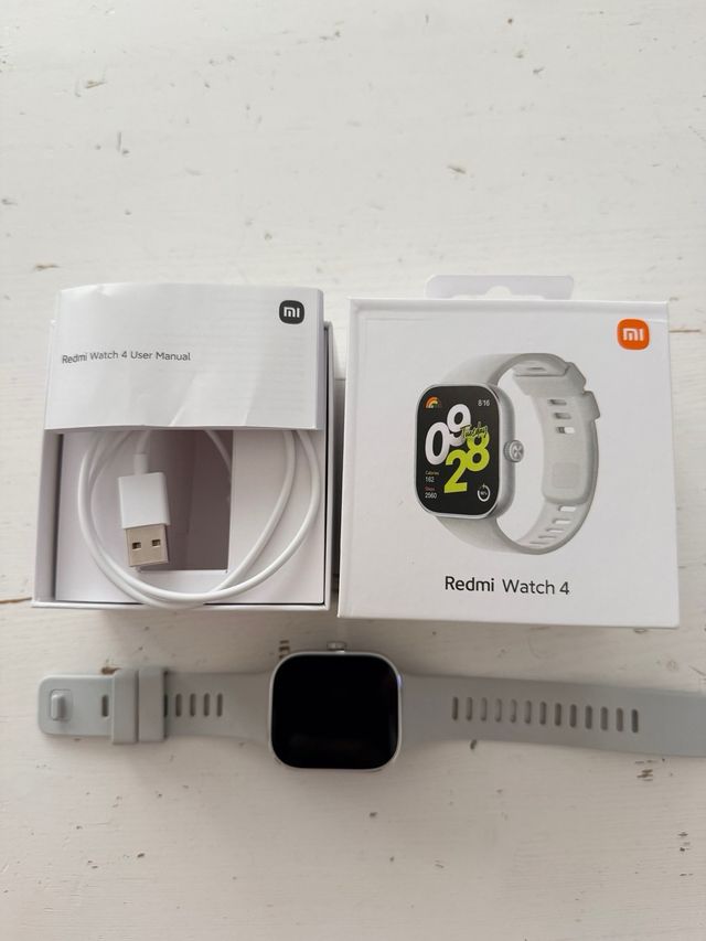 Xiaomi Redmi Watch 4 Plata/Blanco
