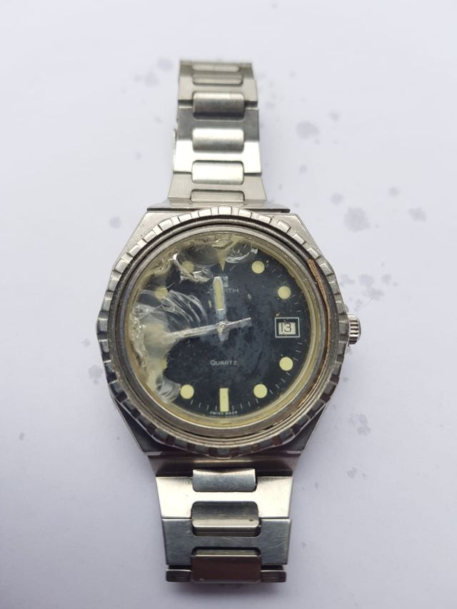 Zenith Sub Sea Quarzo Vintage da Riparare