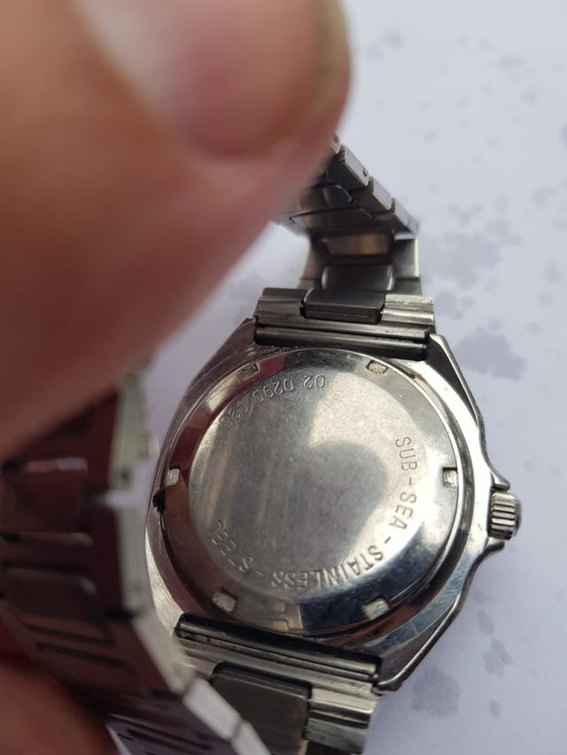 Zenith Sub Sea Quarzo Vintage da Riparare