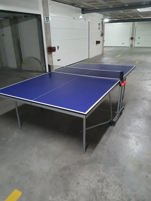 Mesa de ping pong plegable