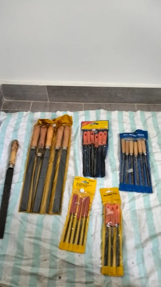 Lote L-3 Juego de limas de metal