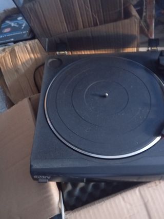 Giradischi Sony Nero