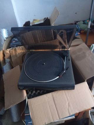 Giradischi Sony Nero