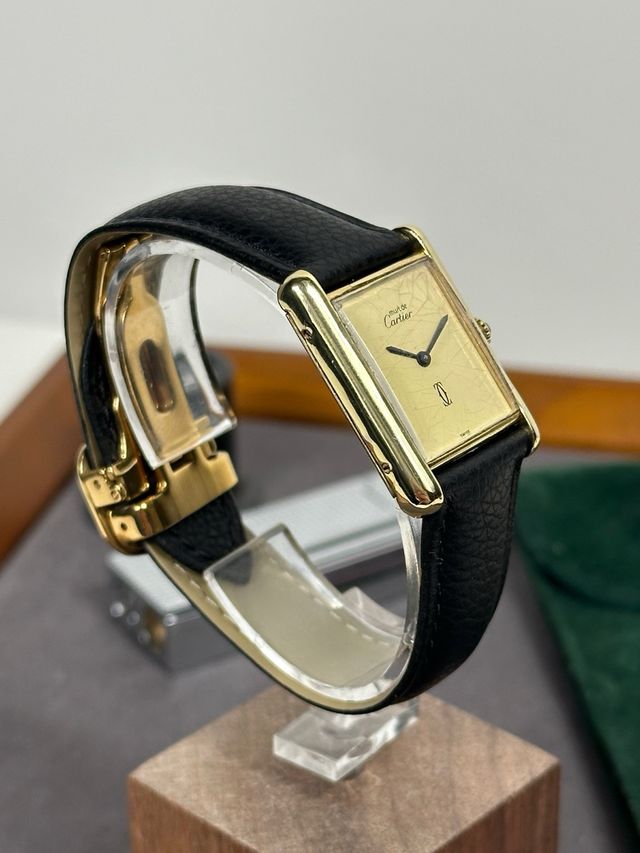 Cartier Tank Must de esfera limón spyder