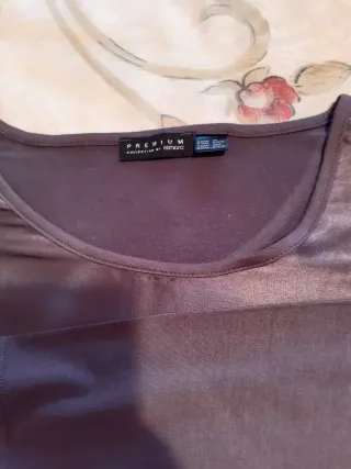 Camiseta  manga larga gris Talla 42/44