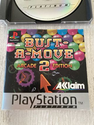 Bust-A-Move 2 Arcade Edition PS1 PAL españa