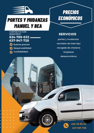PORTES Y MUDANZAS MANUEL Y BEA