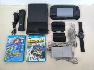 Consola Wii U + Juegos y Accesorios