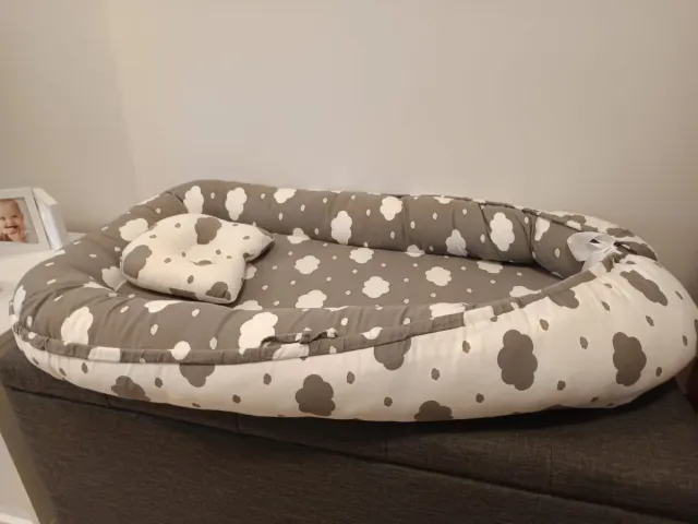 Nido camita para bebé con cojín
