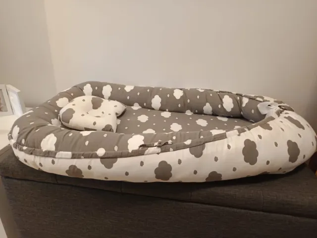 Nido camita para bebé con cojín