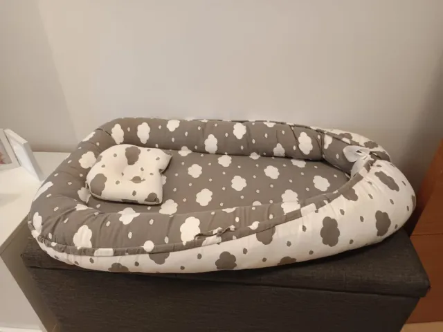 Nido camita para bebé con cojín