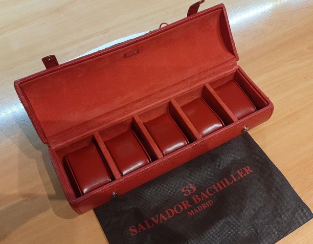 Estuche para relojes Salvador Bachiller nuevo