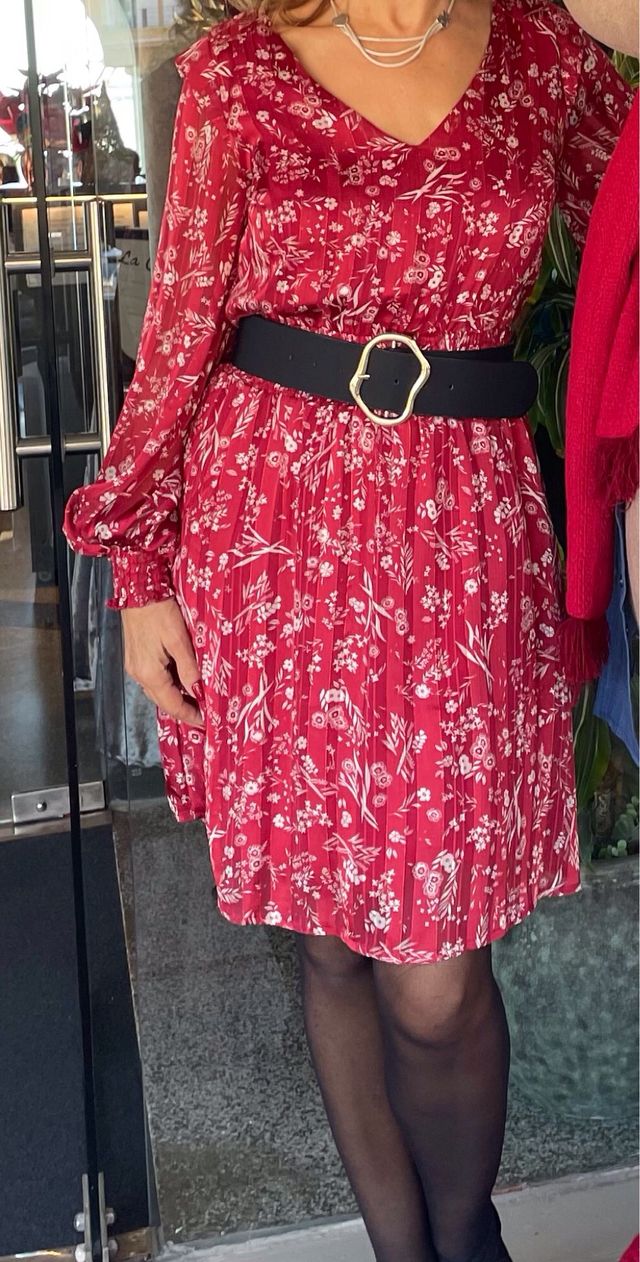 Vestido estampado floral