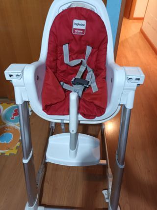 Trona Inglesina Roja y Blanca