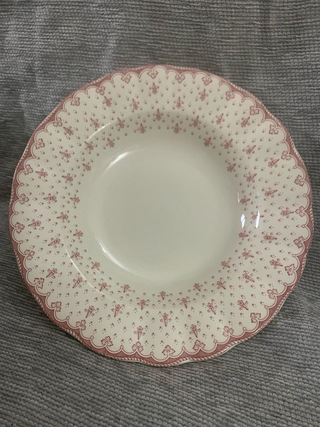 Plato La Cartuja flor de luz