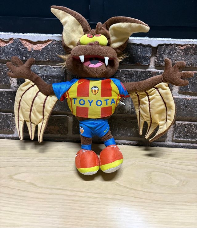 Peluche Valencia CF Mascota Época Toyota Raro