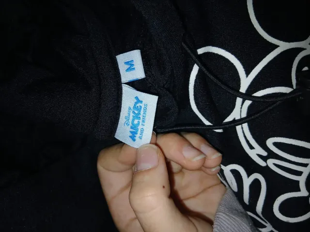 Sudadera Negra Mickey Mouse