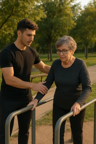 Entrenador para personas mayores en Girona