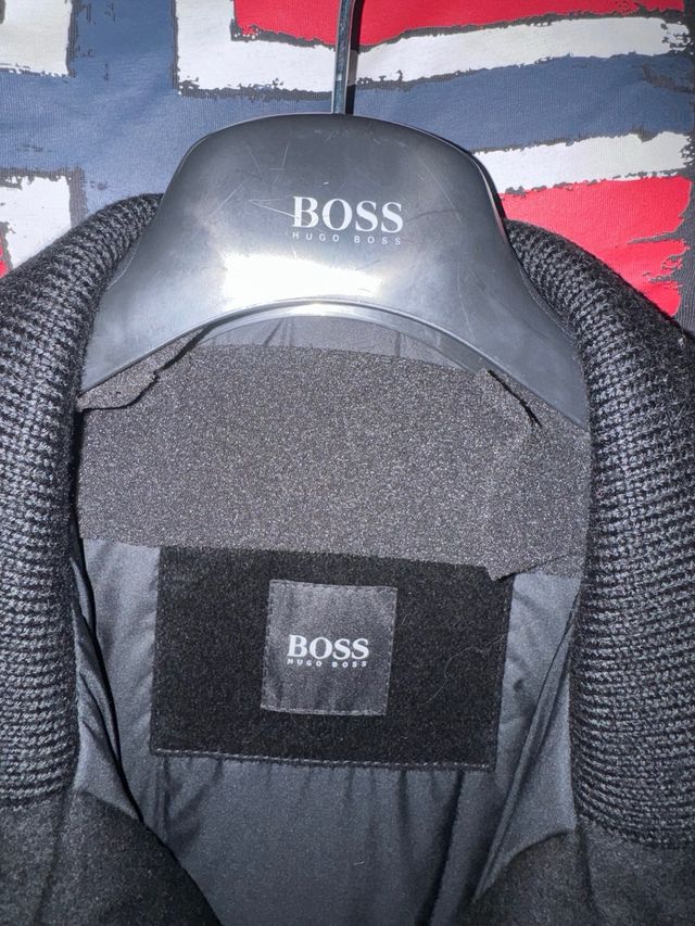 Abrigo Hugo Boss Negro