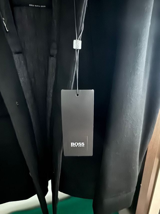 Abrigo Hugo Boss Negro