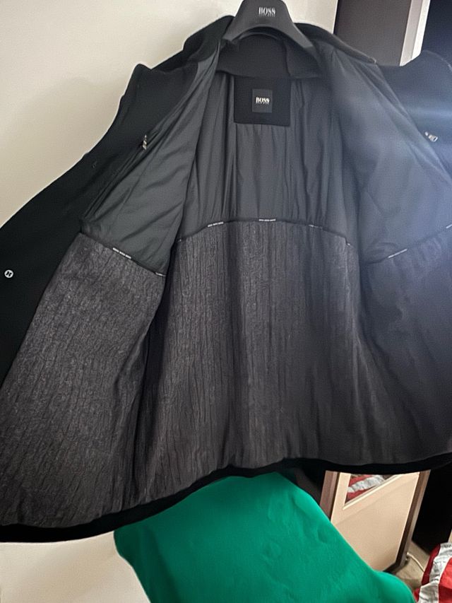 Abrigo Hugo Boss Negro