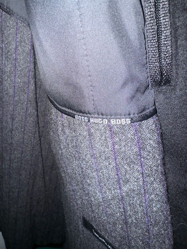 Abrigo Hugo Boss Negro