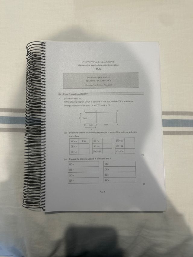 Mathematics for the IB Diploma: Applications an...