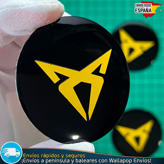 Emblema Adhesivo Logo Cupra 56mm Tapacubo Llanta