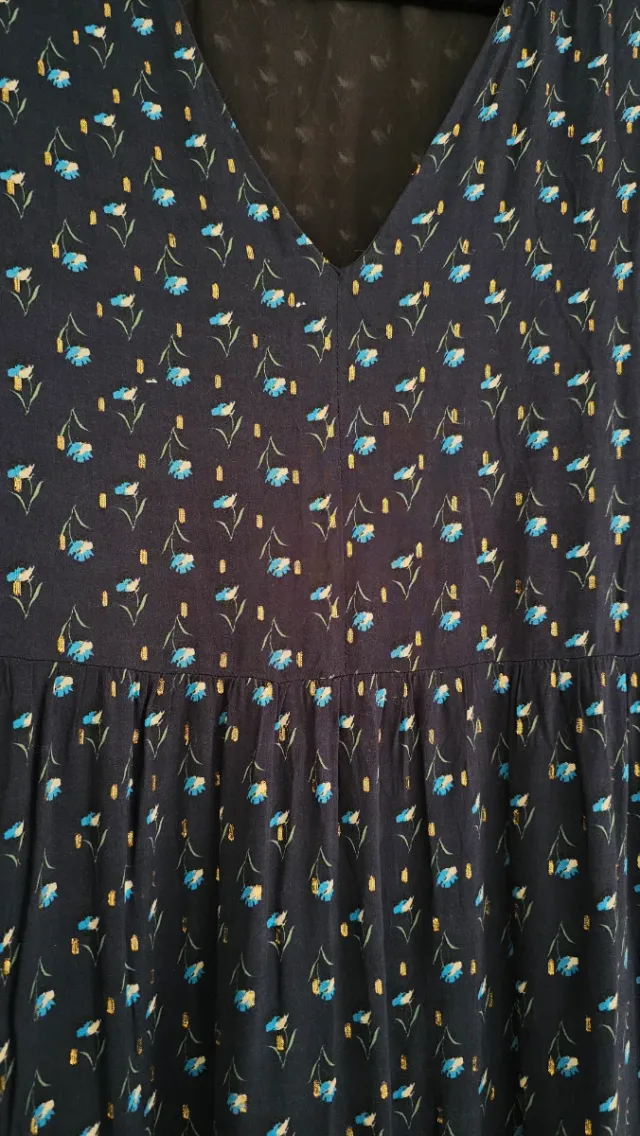 Vestido largo estampado Lloyds