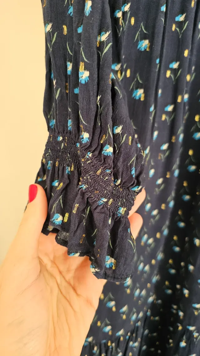 Vestido largo estampado Lloyds