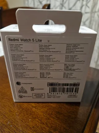 NUOVO Smartwatch Xiaomi Redmi Watch 5 Lite Nero