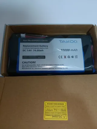 Batería TAKOCI Li-Polymer 10000 mAh PRECINTADA