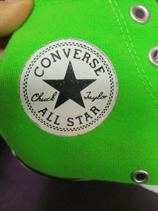 Converse All Star Verdes Talla X