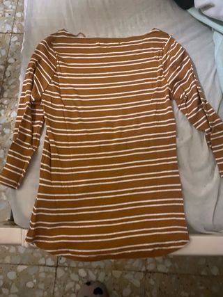 Camiseta de rayas manga larga