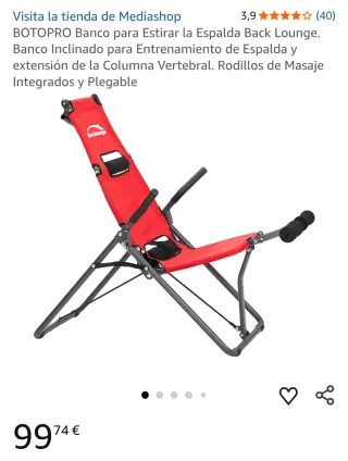 Banco de Inversión Gym - Estira Espalda