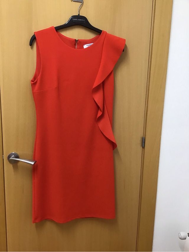 Vestido rojo festivo