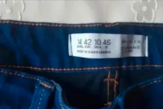 Pantalones vaqueros ajustados talla 42