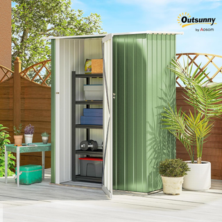 Casetta da Giardino Porta Utensili in Lamiera di A