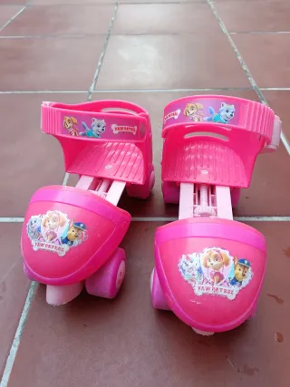 Patines Paw Patrol Talla Ajustable + Protecciones