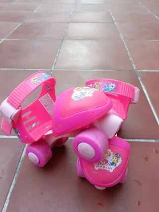 Patines Paw Patrol Talla Ajustable + Protecciones