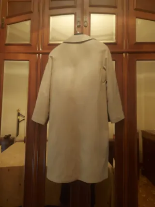Gabardina beige señora