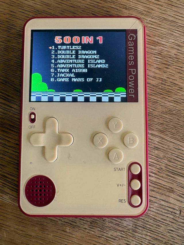 Consola Retro K10 500 en 1