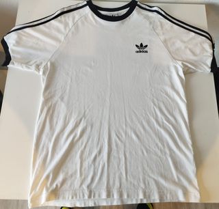 Adidas Originals Camiseta Clasica Blanca NUEVA!