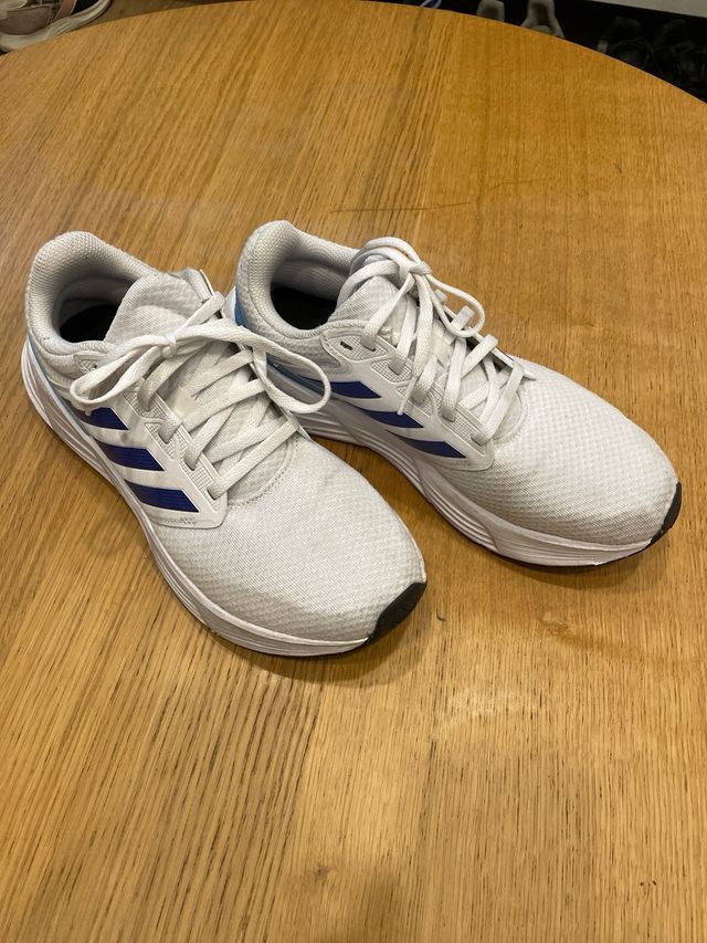 Zapatillas Adidas Unisex Blancas Talla 41.5