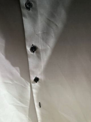 Camisa SikSilk degradado negro/blanco