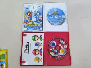 Lote 6 Giochi Wii: Mario Kart, Party, Sonic