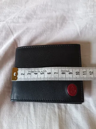 Cartera Piel El Potro Negra y Roja